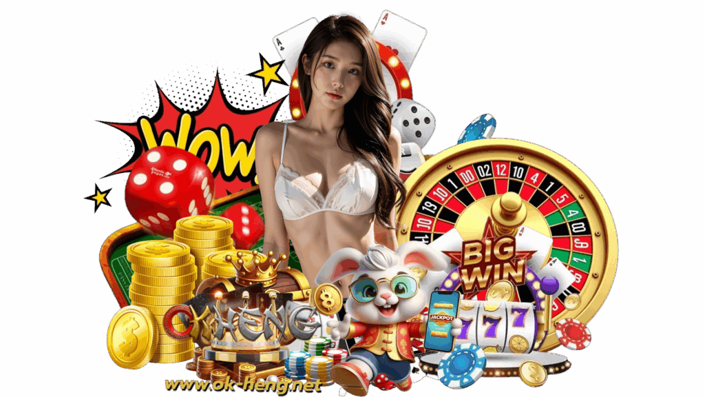 okheng เว็บตรง เล่นคาสิโนไม่ทำเทิร์น ลุ้นแจ็กพอตแตกทุกนาที